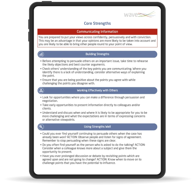 Coachingrapport – eksempelvisning