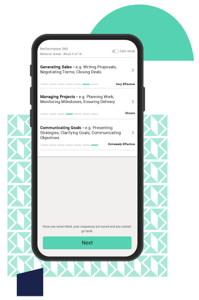 Wave Performance 360 mockup on mobile phone