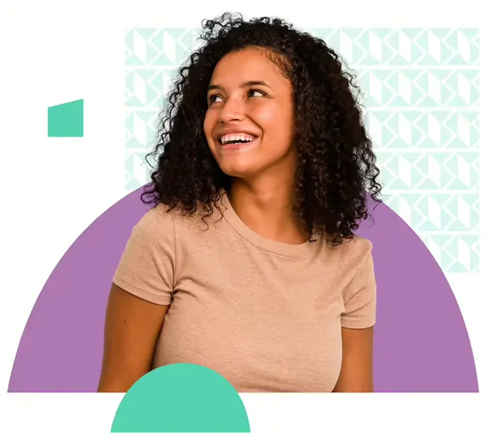 smiling woman