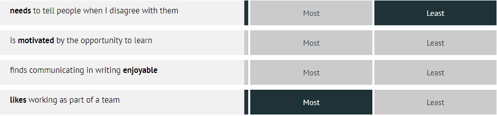 Wave Focus Styles example question