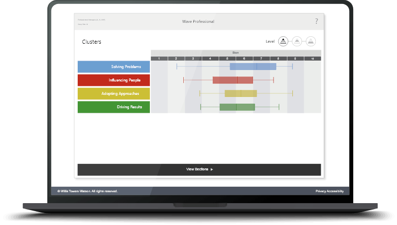 interactive analytics on a laptop