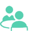 1:1-samtale ikon